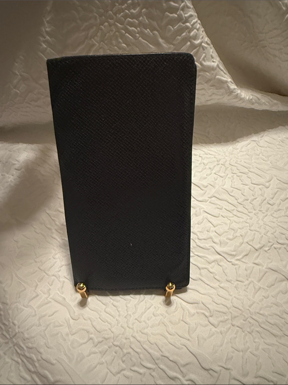 Louis Vuitton Black Tiaga Leather Card Holder